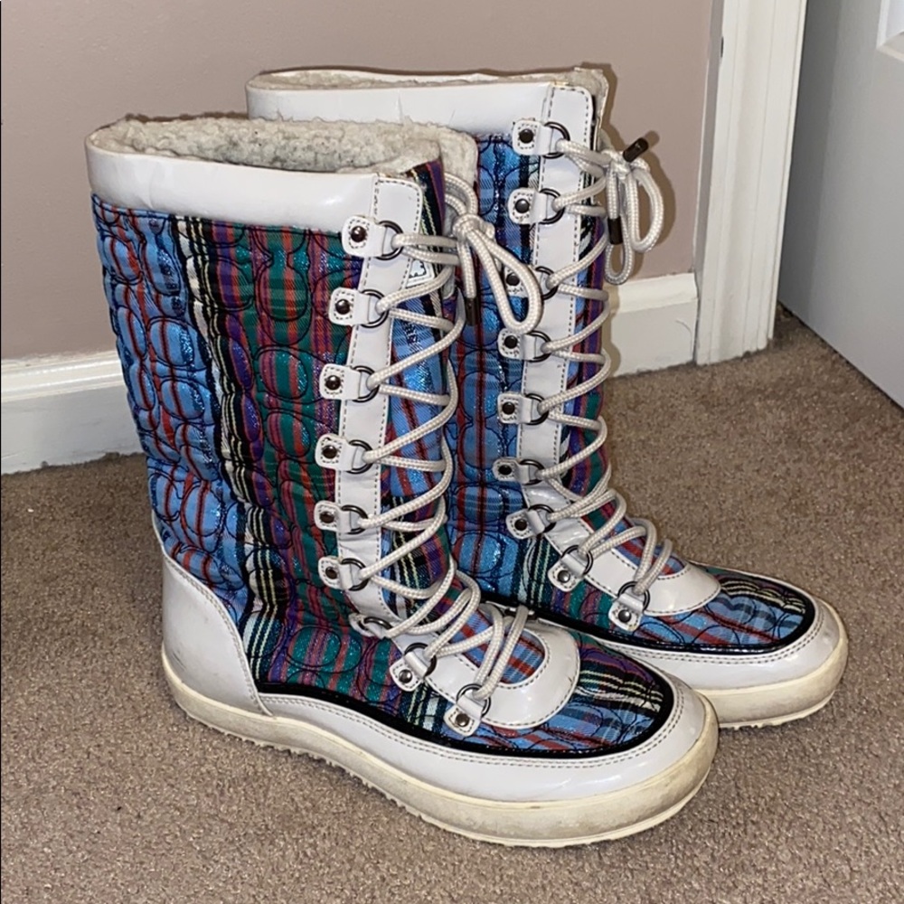Coach winter boots